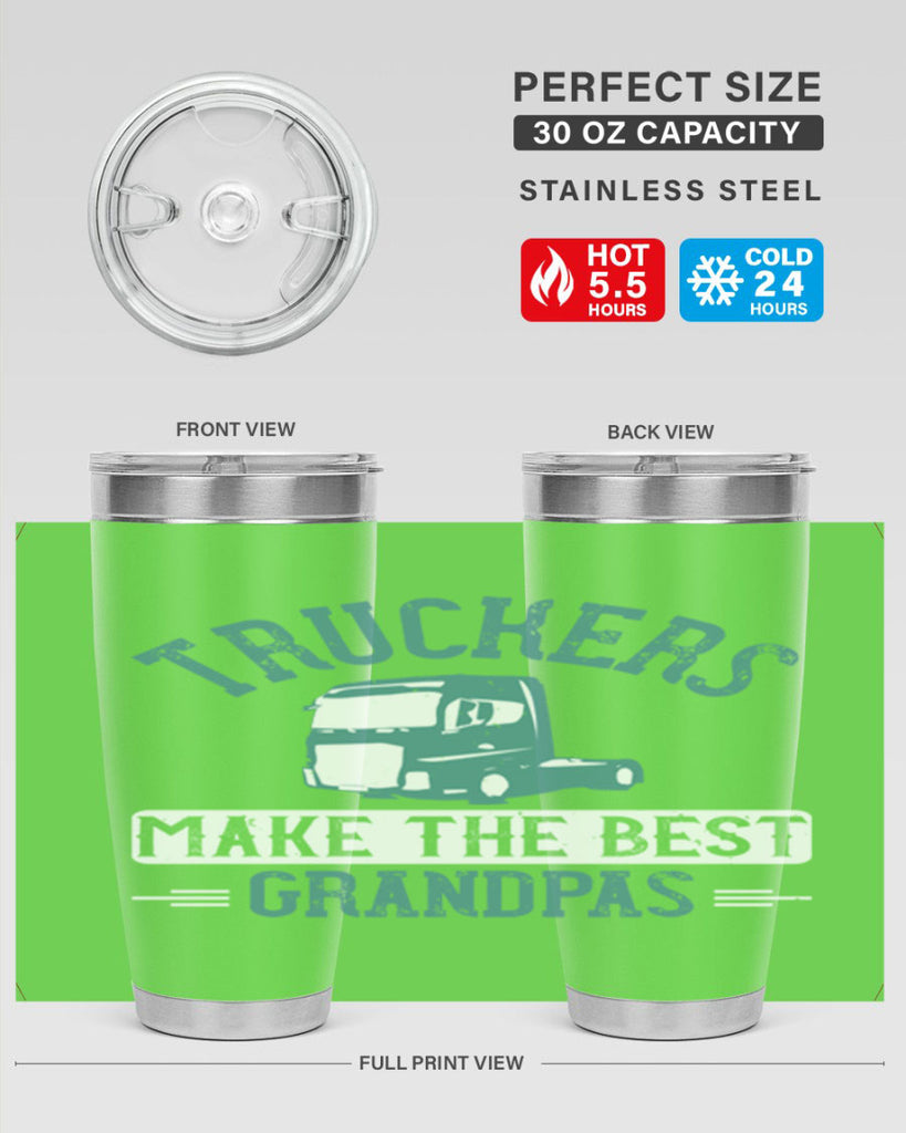 truckers make the best grandpas Style 12#- truck driver- tumbler