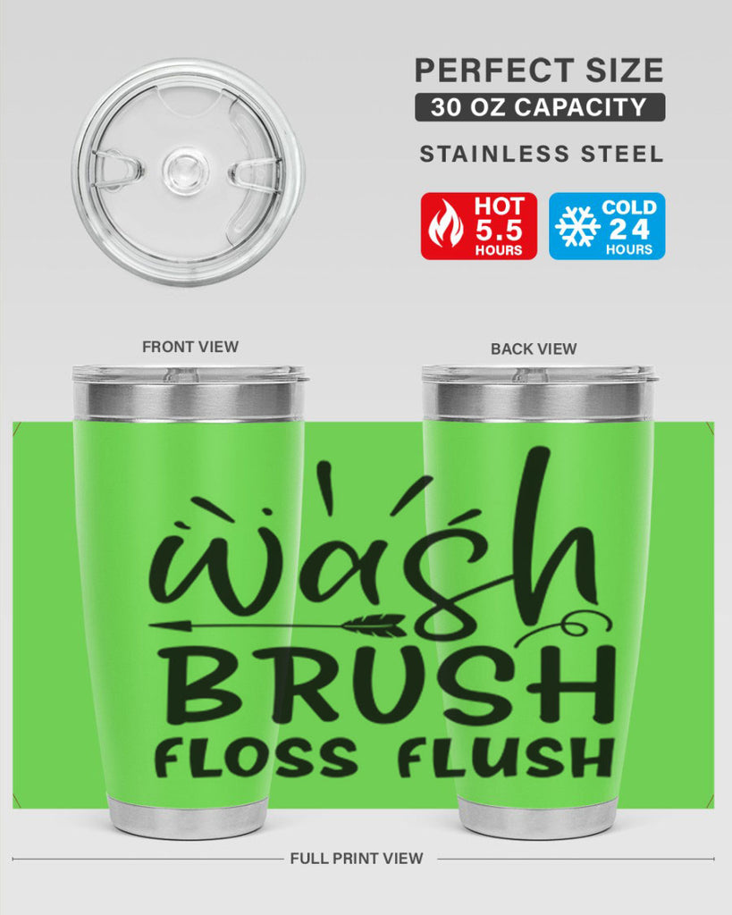wash brush floss flush 73#- kitchen- Tumbler