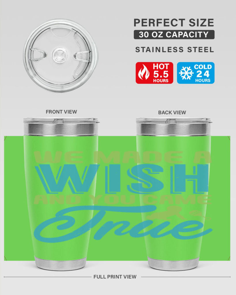 we made a wish and you can true Style 164#- baby- tumbler