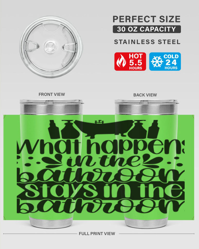 what happens in the bathroom 6#- bathroom- Tumbler
