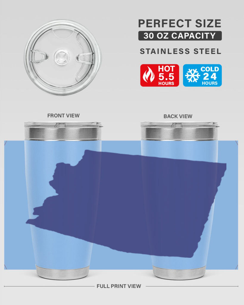 Arizona 48#- stateflags- Tumbler