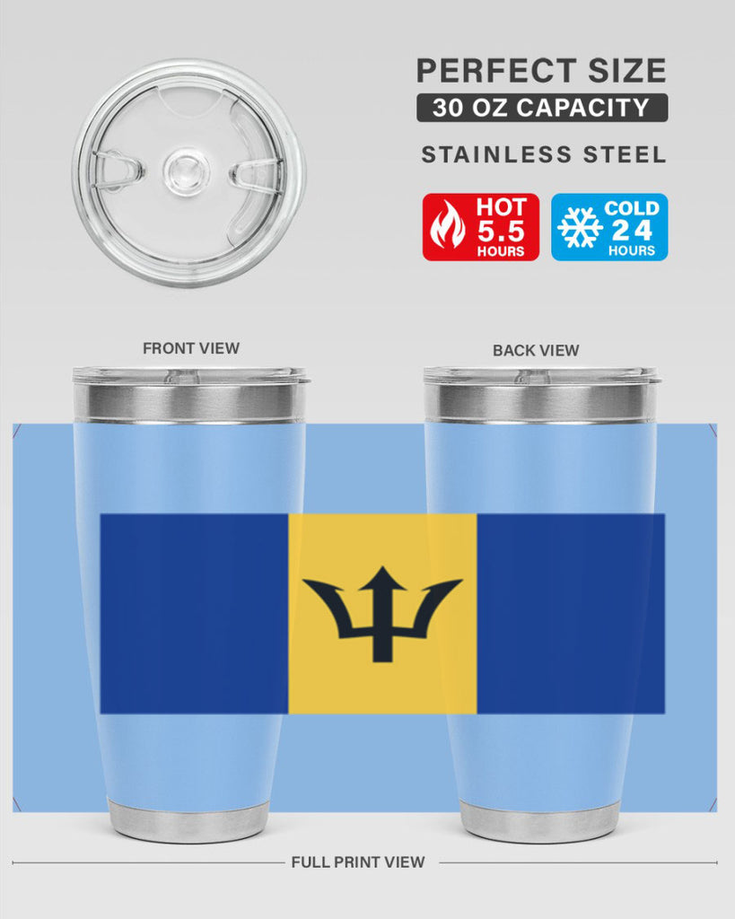 Barbados 183#- world flags- Tumbler