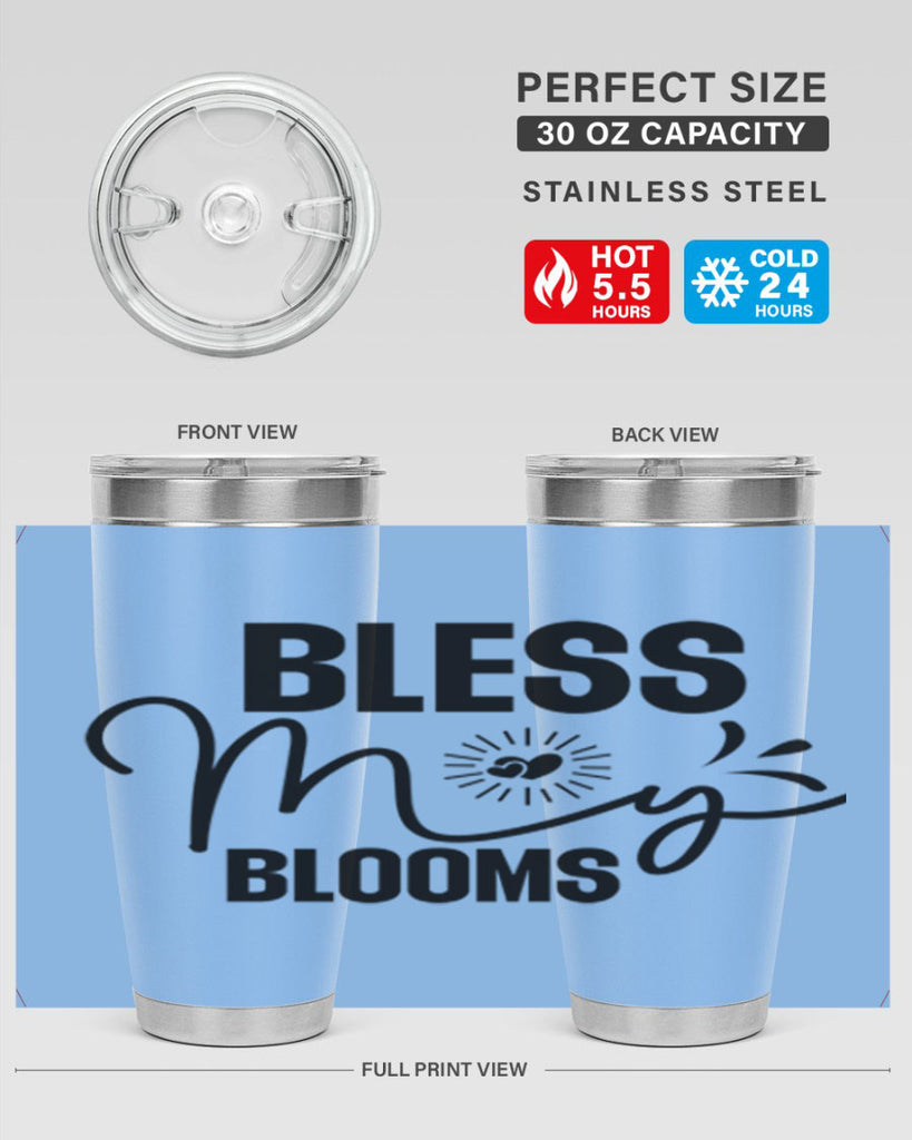 Bless My Blooms 42#- spring- Tumbler