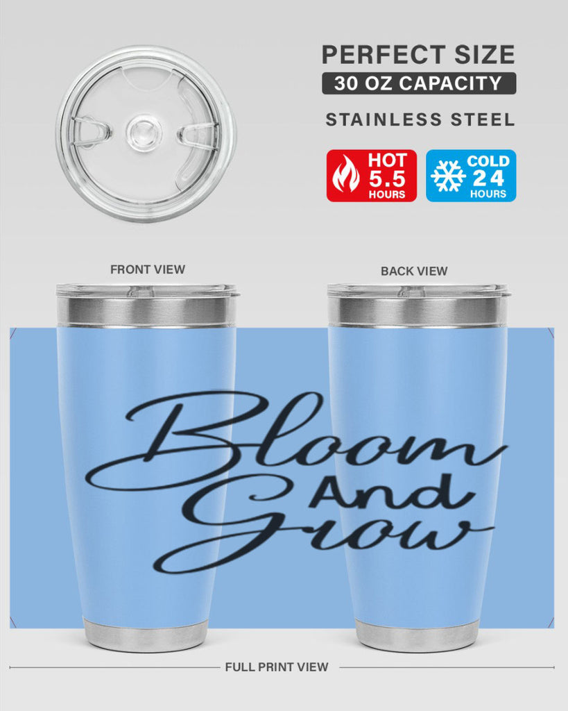 Bloom and grow  83#- spring- Tumbler