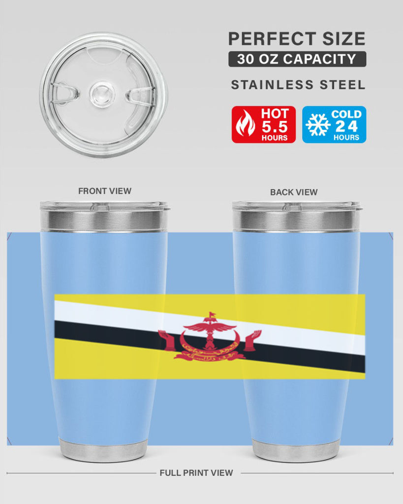 Brunei 173#- world flags- Tumbler