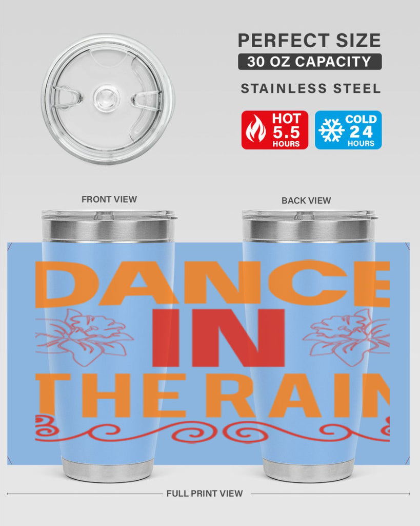 Dance in the rain 117#- spring- Tumbler