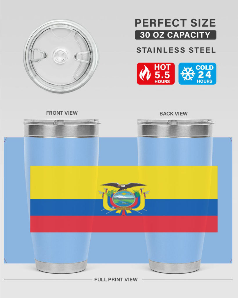 Ecuador 147#- world flags- Tumbler