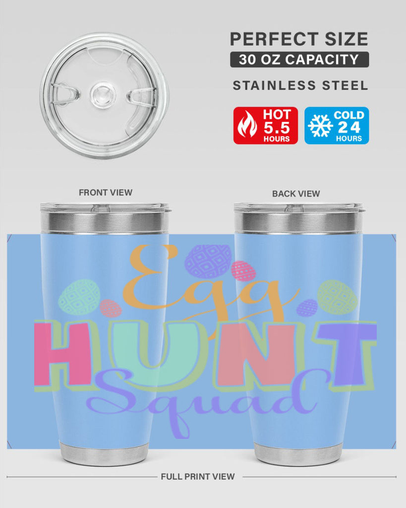 Egg hunt squad130#- spring- Tumbler