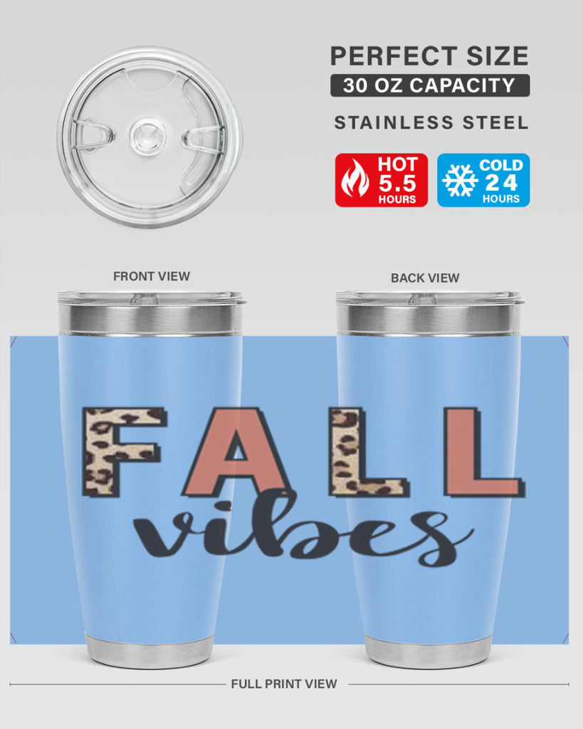Fall Vibes 143#- fall- Tumbler