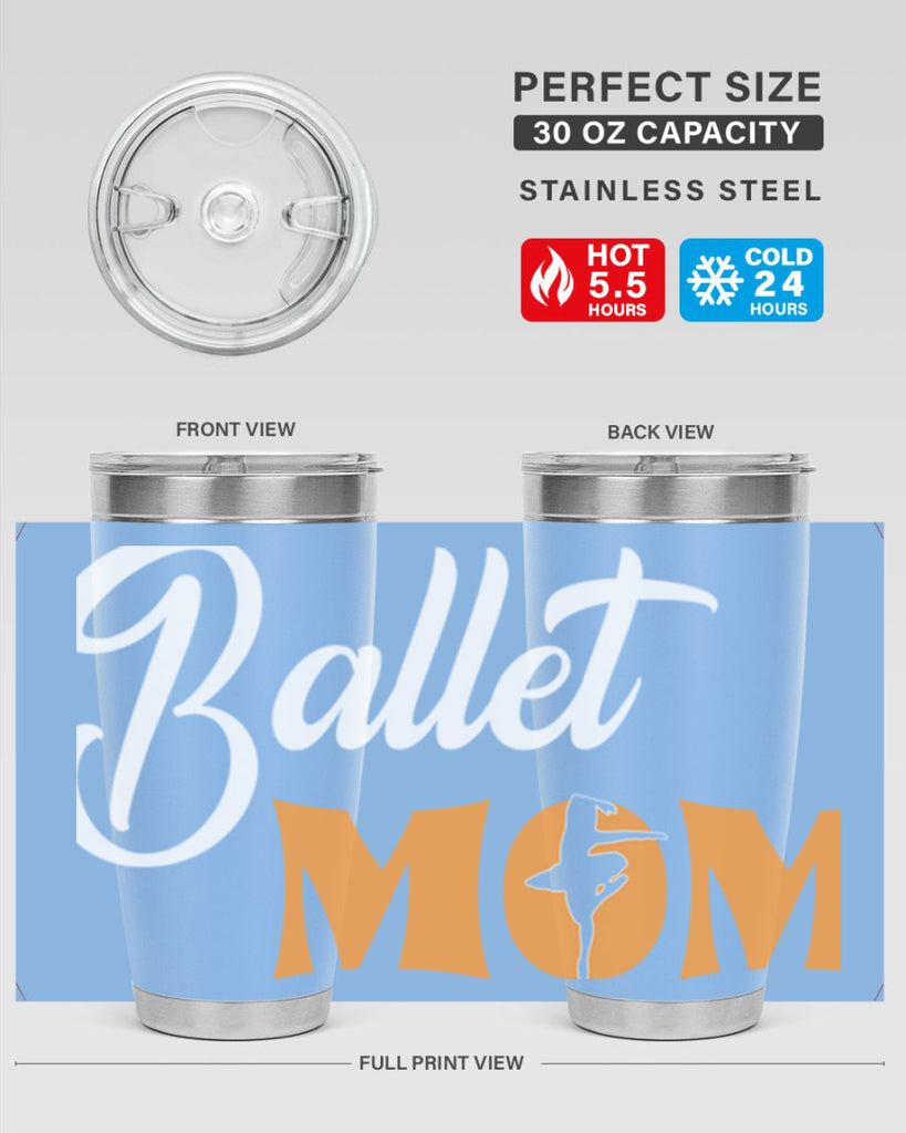 Fitted Dance Mom Ballet SVG Ballet 40#- ballet- Tumbler