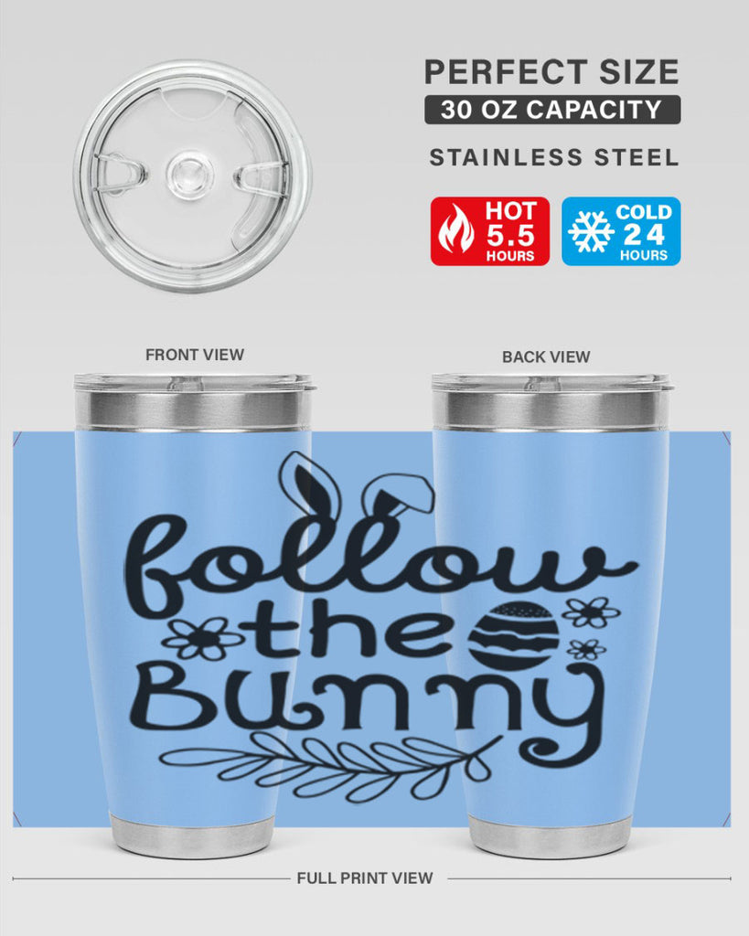 Follow the bunny  142#- spring- Tumbler
