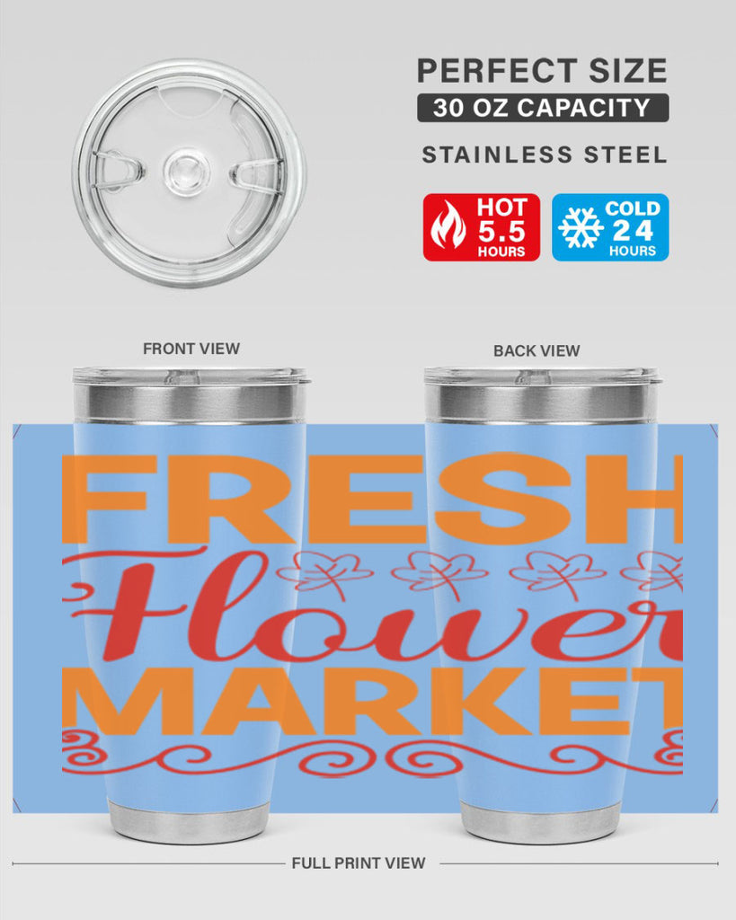Fresh flower market 143#- spring- Tumbler