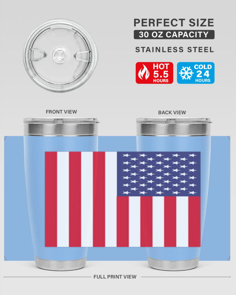 Grunge Flag 53#- Us Flags- Tumbler