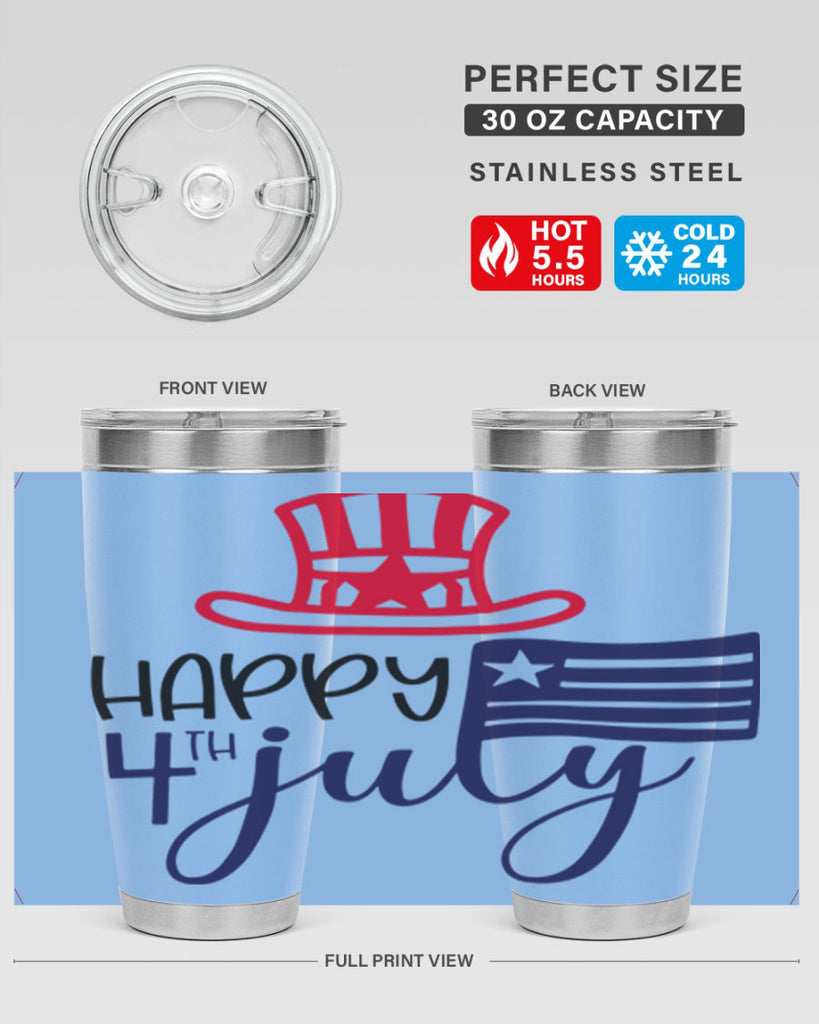 Happy th July Style 152#- Fourt Of July- Tumbler