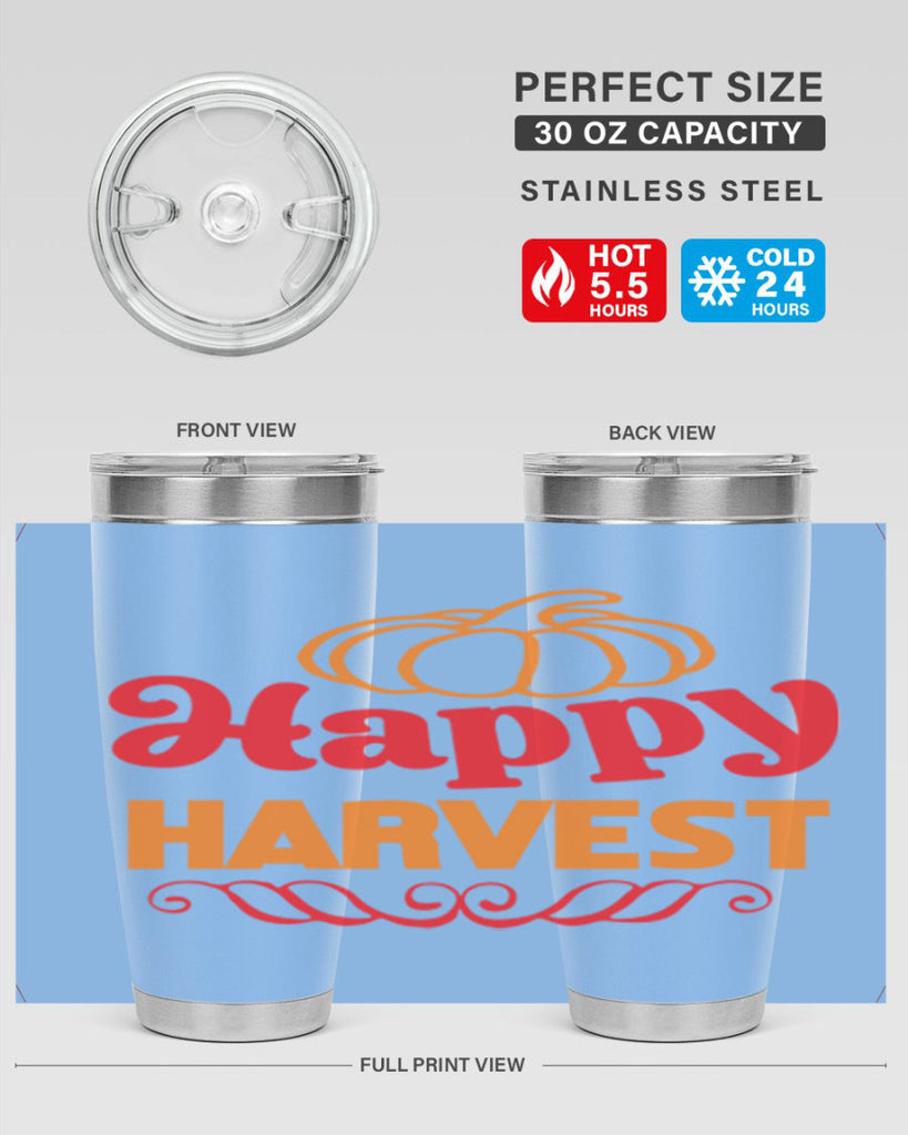 HappyHarvest 256#- fall- Tumbler