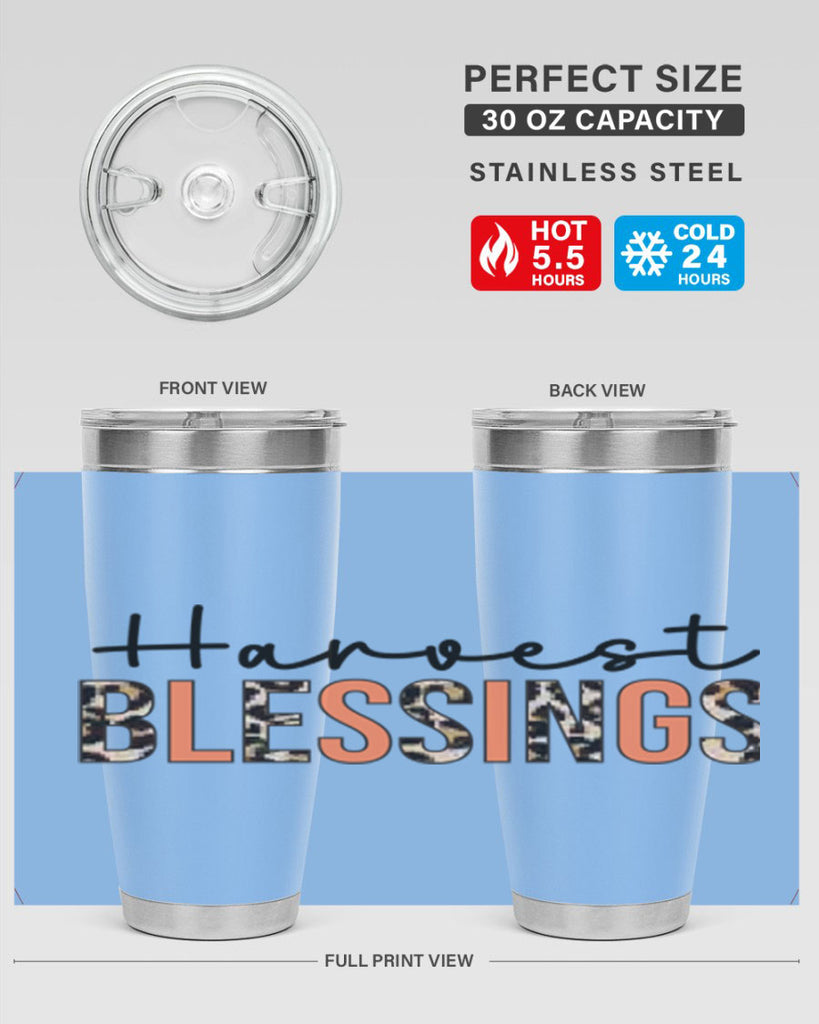 Harvest blessings 263#- fall- Tumbler