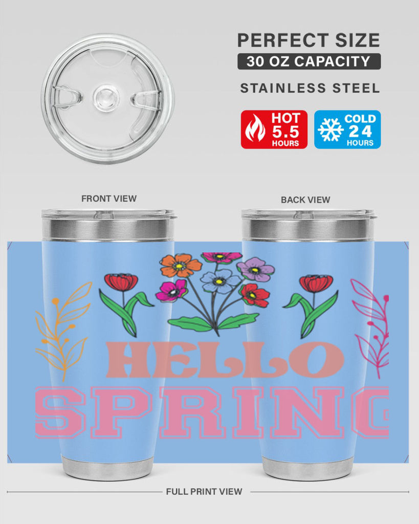 Hello Spring  234#- spring- Tumbler