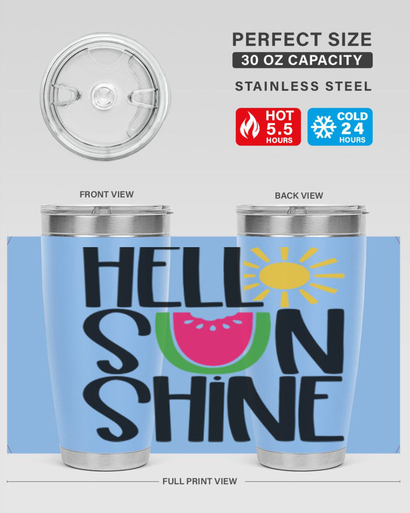 Hello Sunshine Style 37#- summer- Tumbler