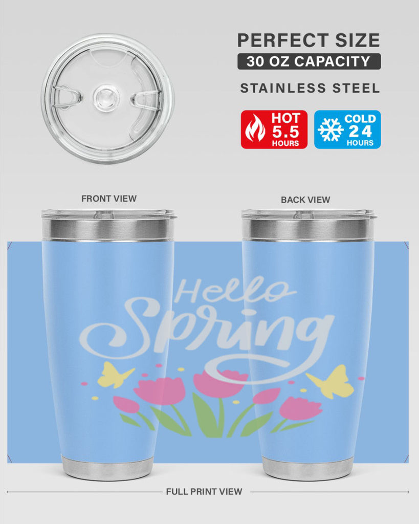 Hello spring214#- spring- Tumbler