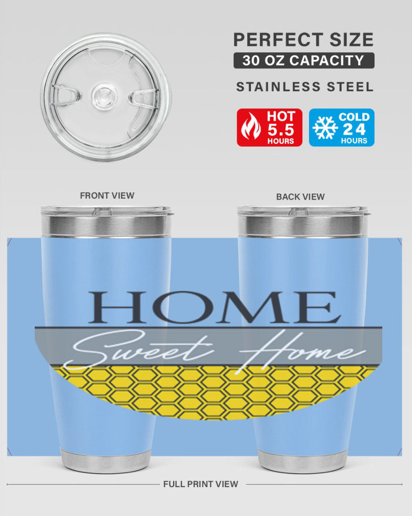 Home Sweet Home Hive lines246#- spring- Tumbler