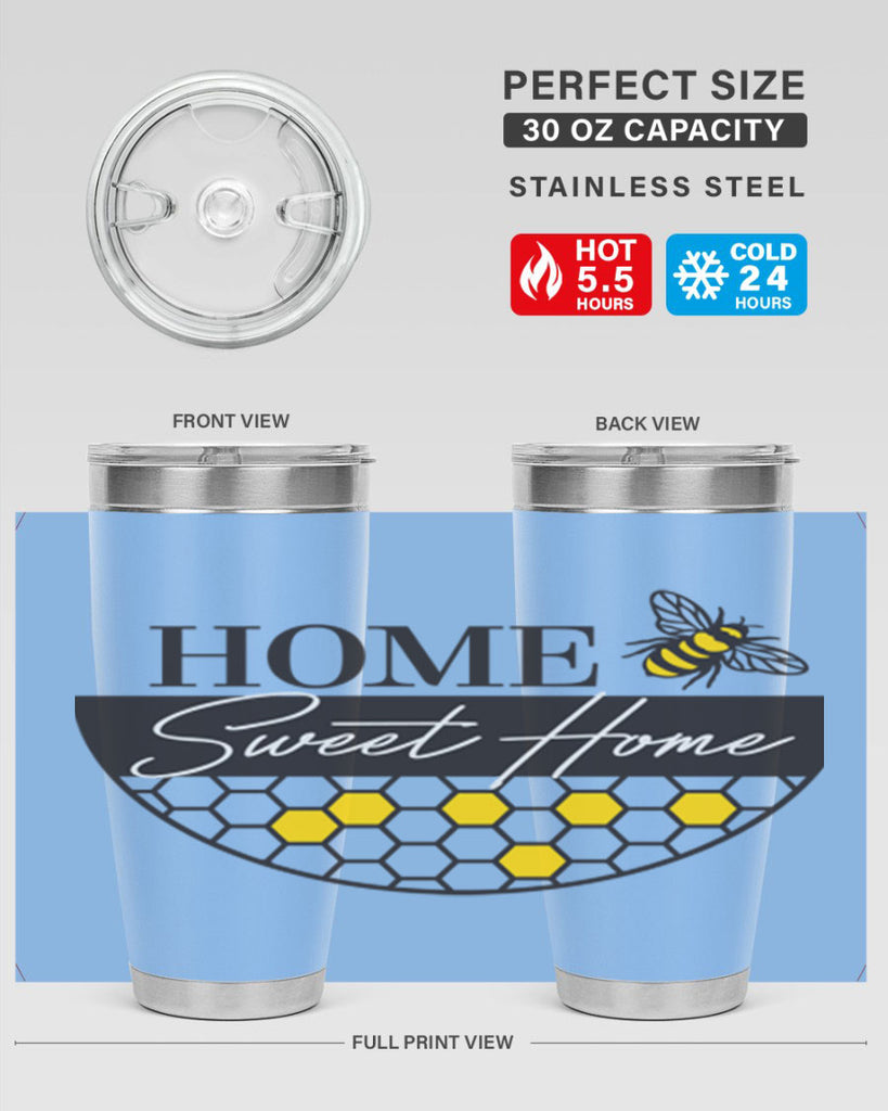Home Sweet home bee and hive244#- spring- Tumbler