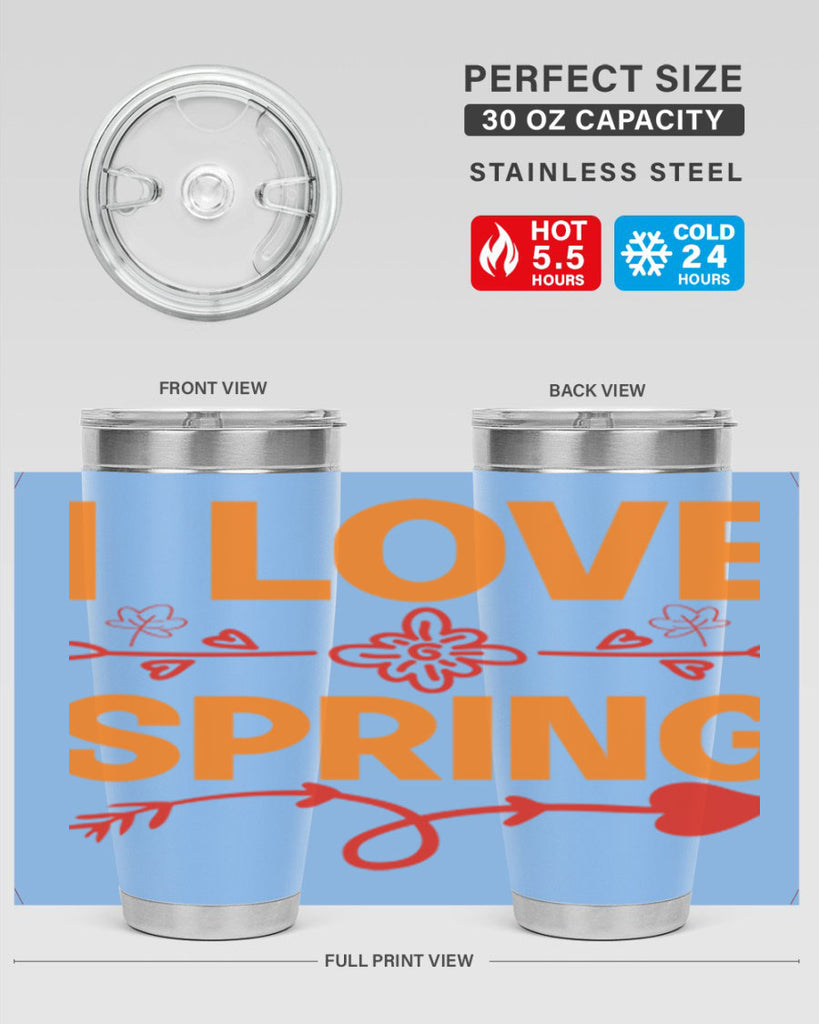 I love spring 271#- spring- Tumbler
