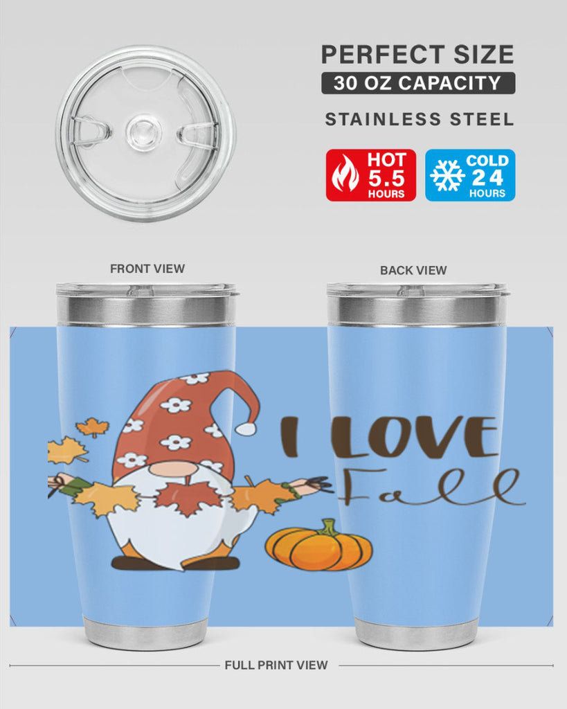 ILoveFallGnome 344#- fall- Tumbler