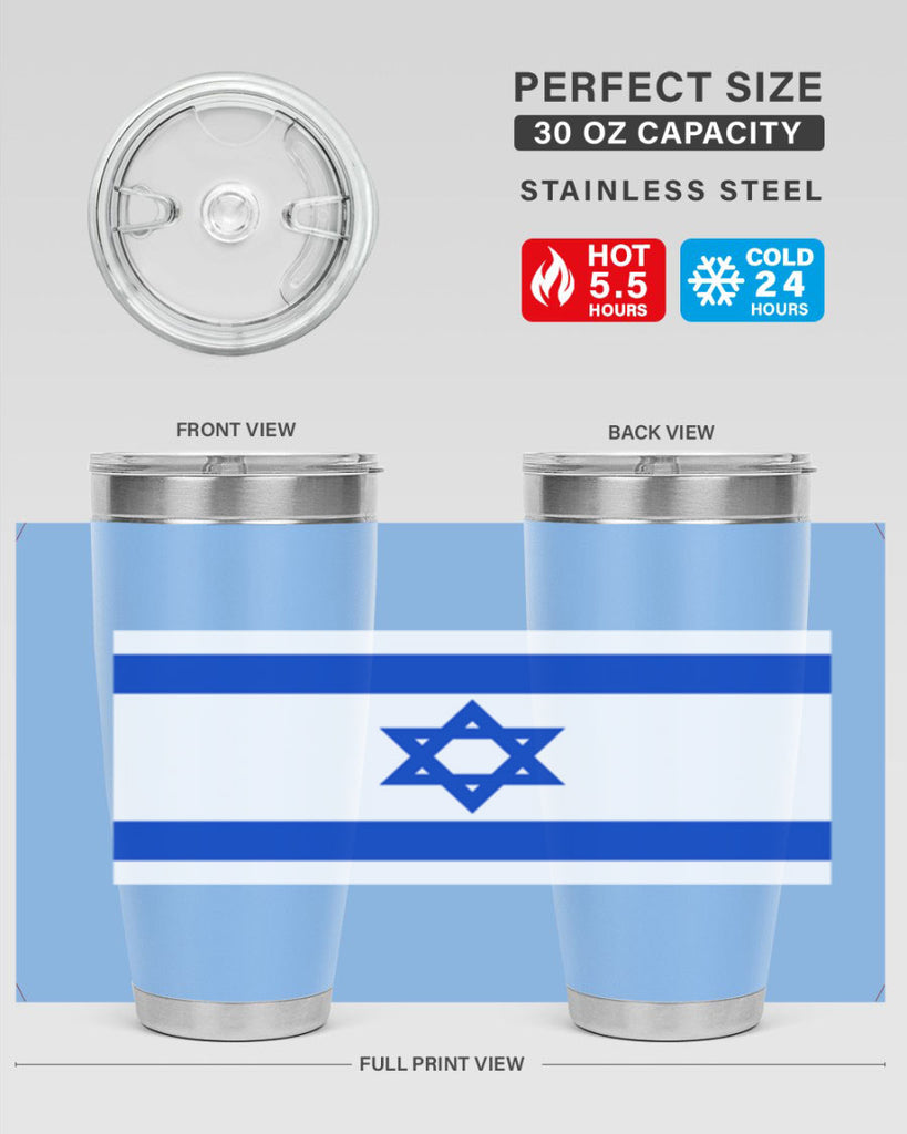 Israel 116#- world flags- Tumbler