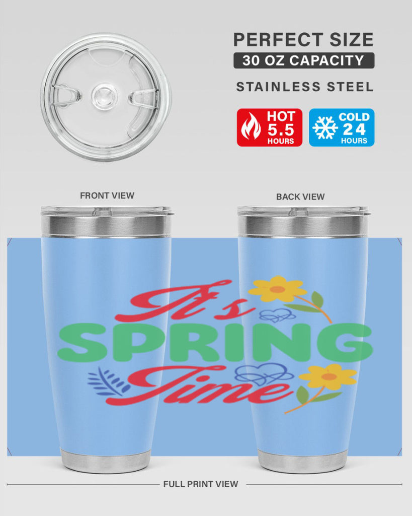 It's Spring Time 277#- spring- Tumbler