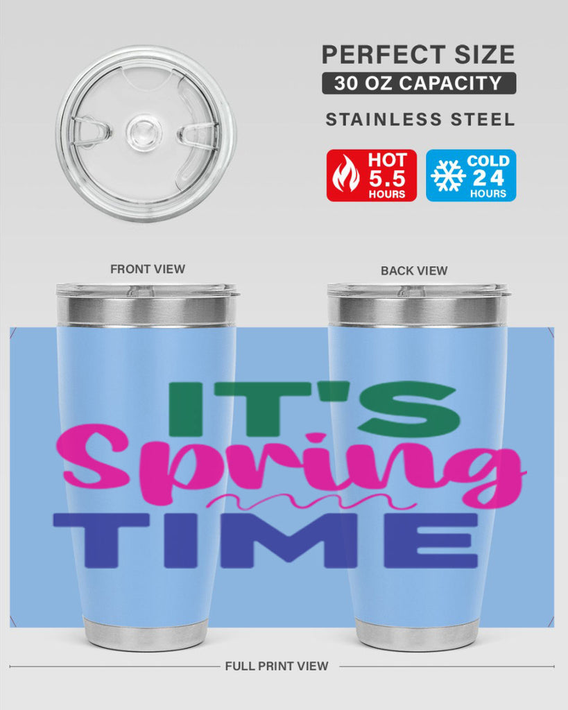 It's Spring Time 278#- spring- Tumbler