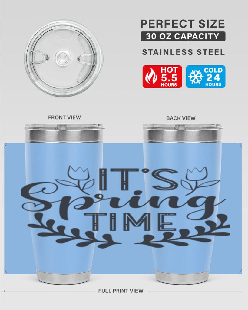 It's spring time281#- spring- Tumbler