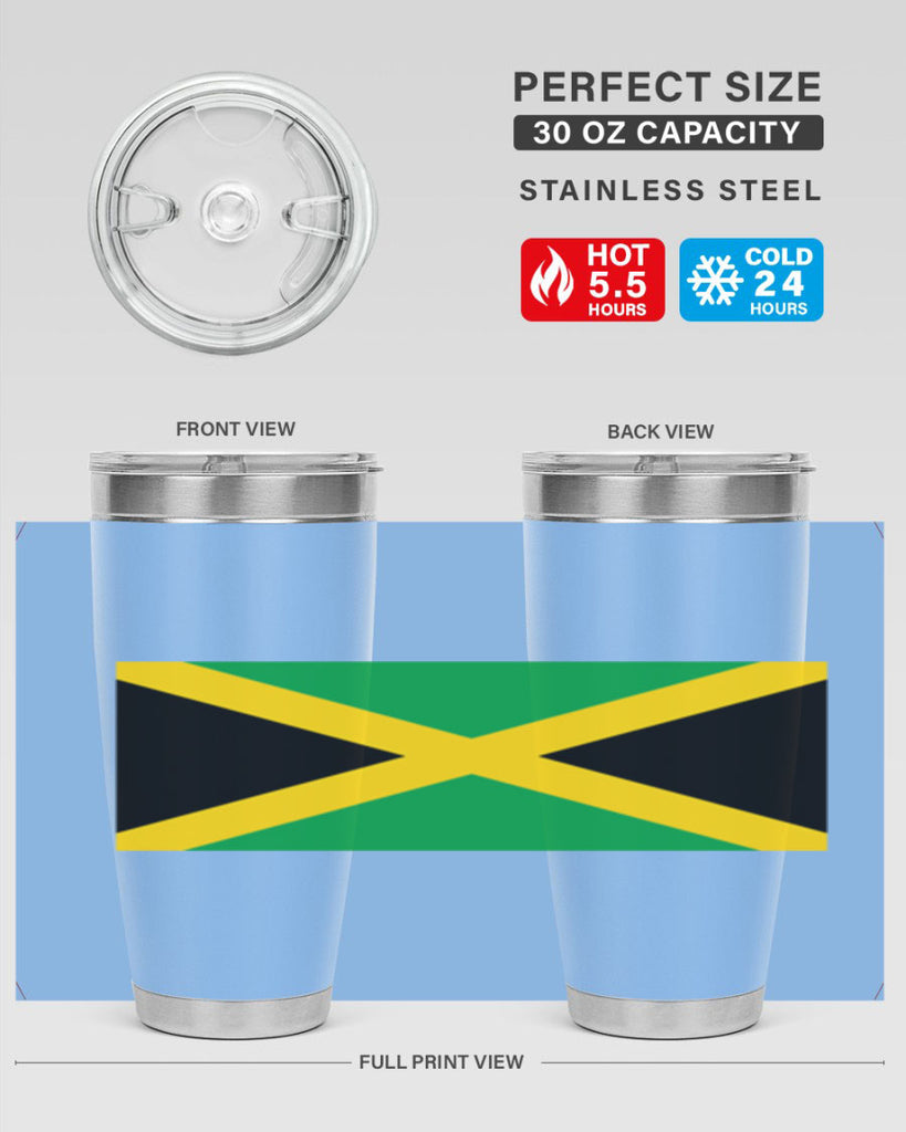 Jamaica 114#- world flags- Tumbler