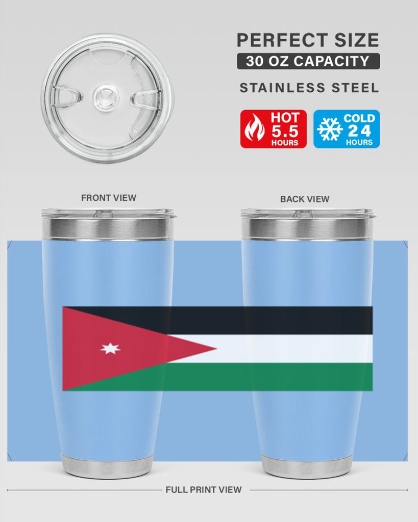 Jordan 112#- world flags- Tumbler