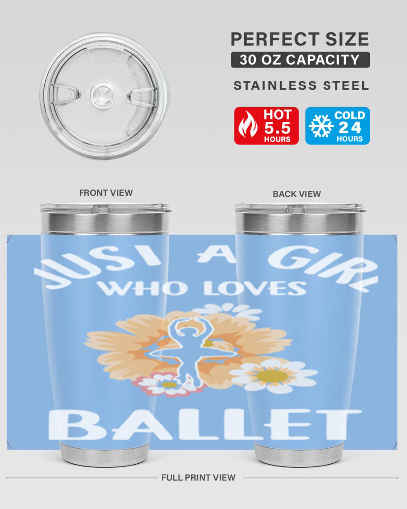 Just a Girl Who Loves Ballet 56#- ballet- Tumbler