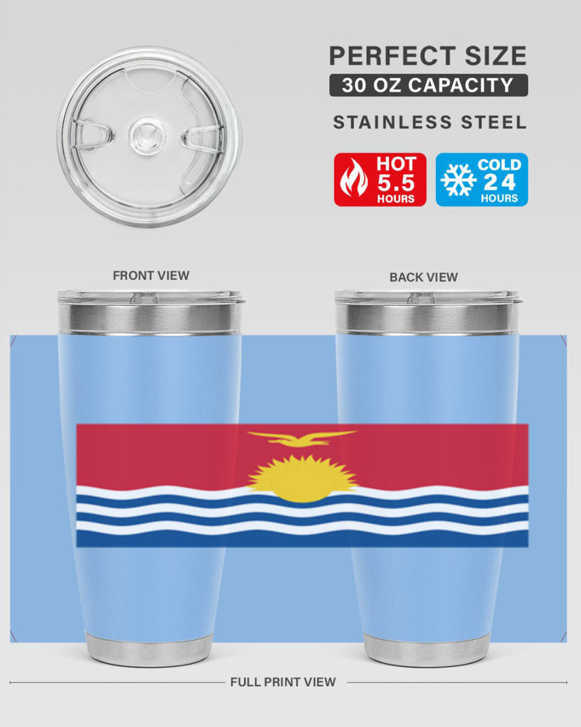 Kiribati 109#- world flags- Tumbler