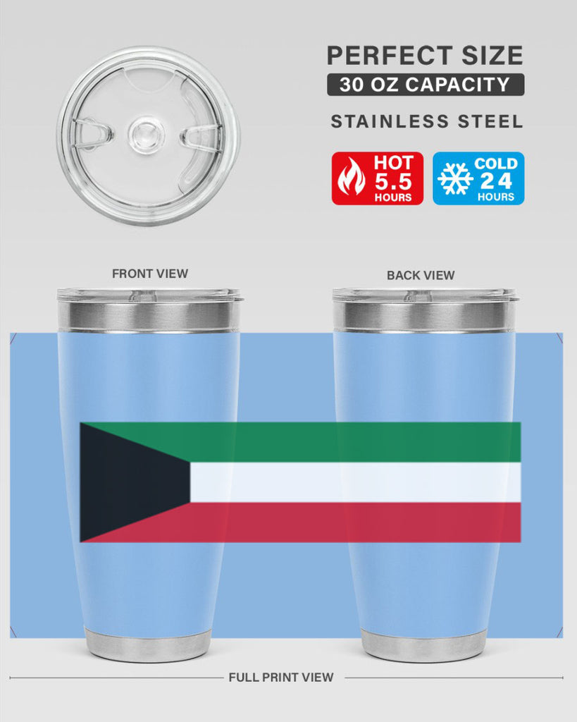 Kuwait 107#- world flags- Tumbler