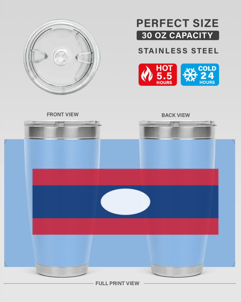 Laos 105#- world flags- Tumbler