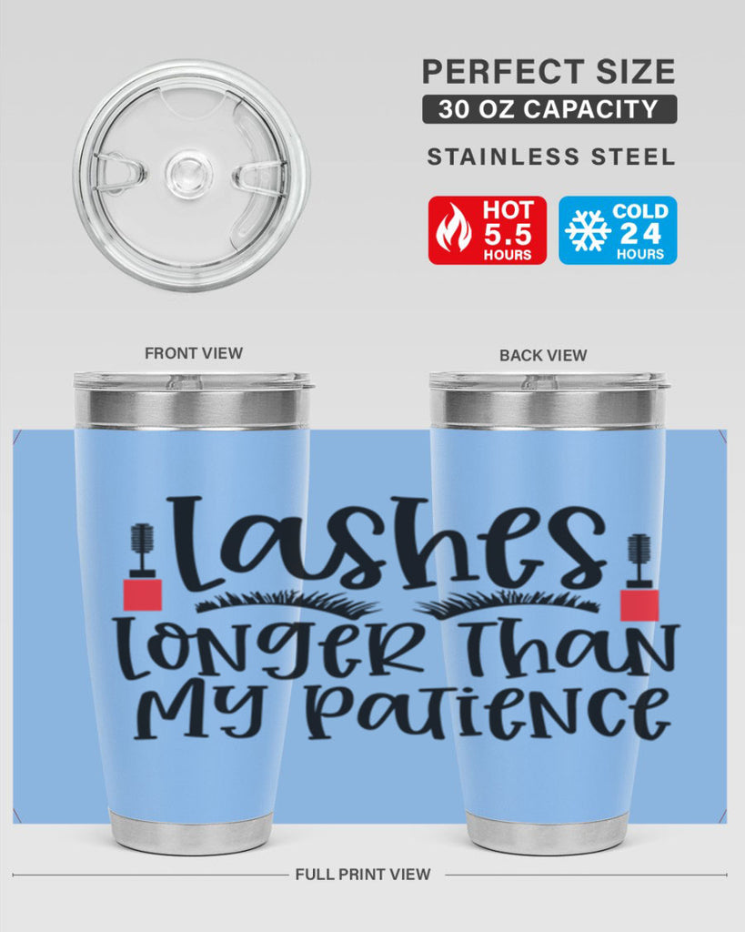 Lashes Longer Than My Patience Style 231#- make up- Tumbler