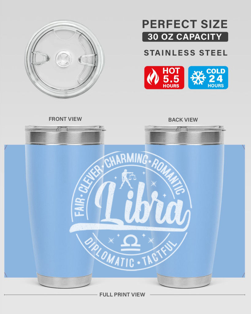 Libra 324#- zodiac- Tumbler