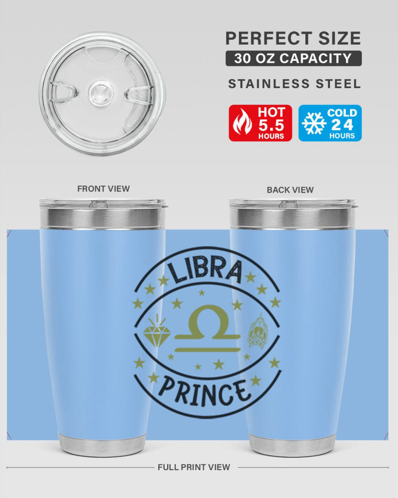 Libra prince 325#- zodiac- Tumbler