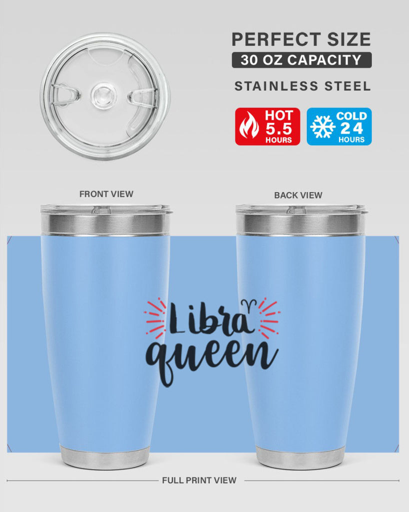 Libra queen 319#- zodiac- Tumbler