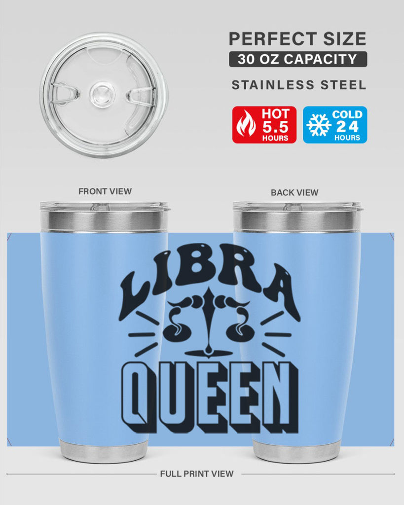 Libra queen 329#- zodiac- Tumbler