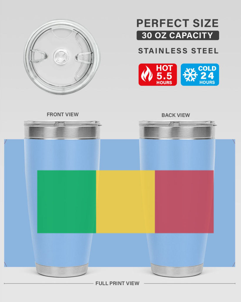Mali 92#- world flags- Tumbler