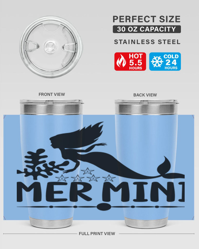 Mer mini 353#- mermaid- Tumbler