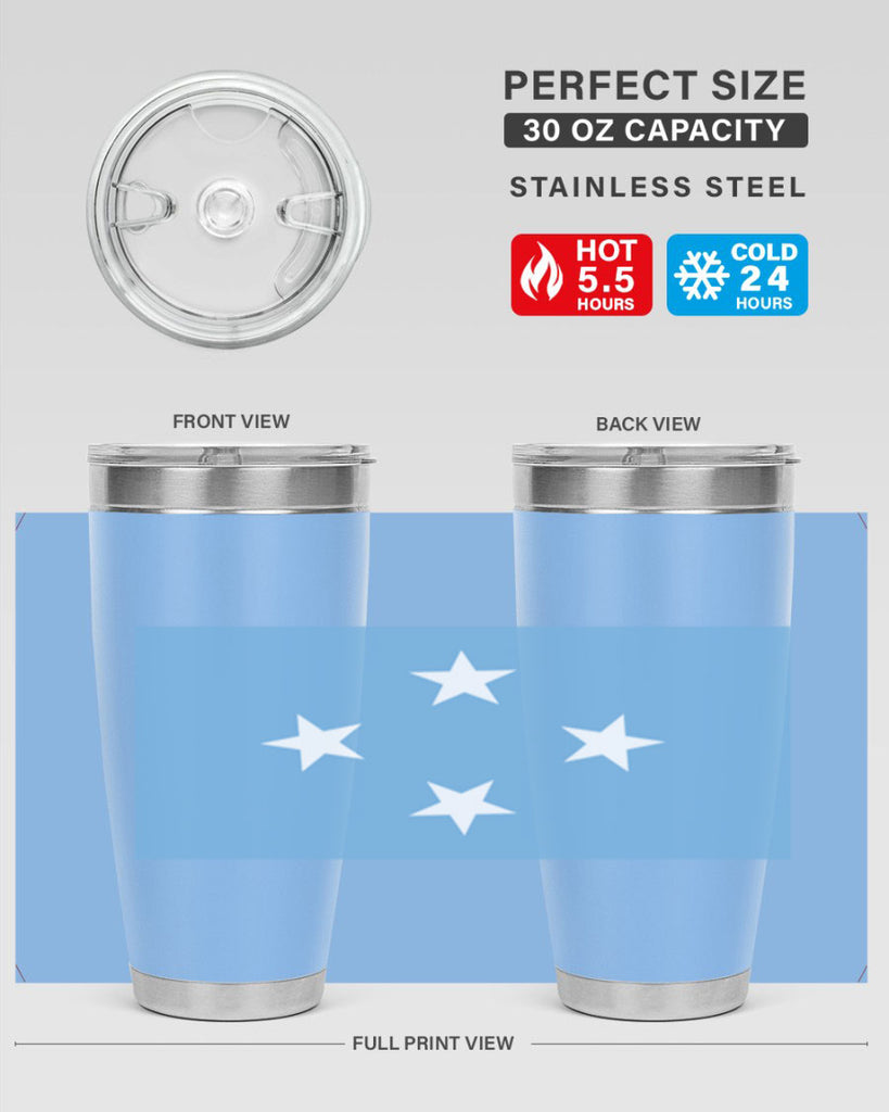 Micronesia 86#- world flags- Tumbler