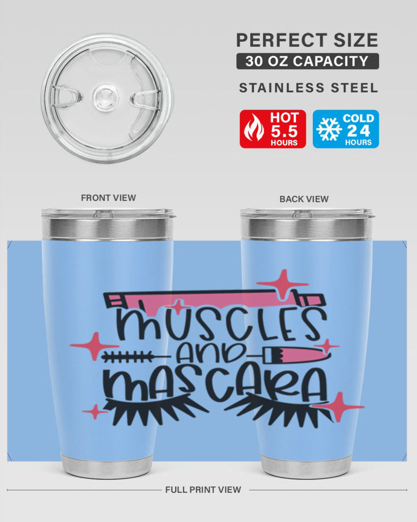Muscles And Mascara Style 36#- make up- Tumbler