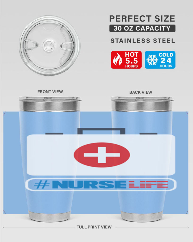 Nurse lifeTransperment png Style 405#- nurse- tumbler