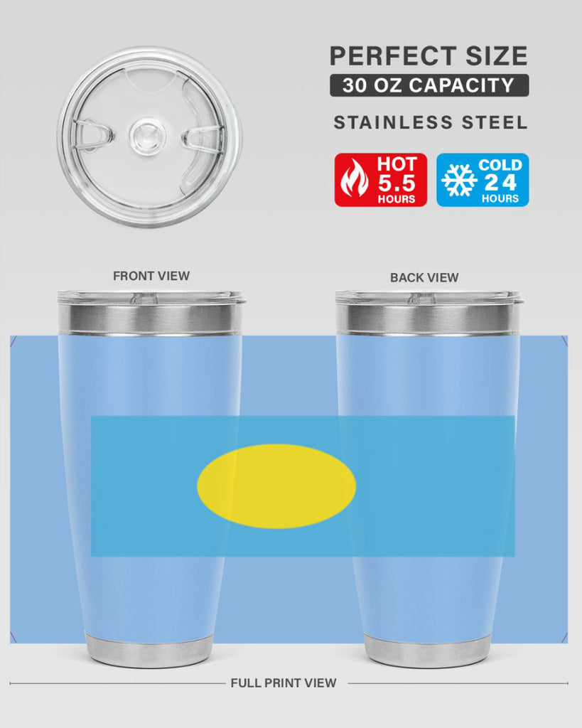 Palau 65#- world flags- Tumbler
