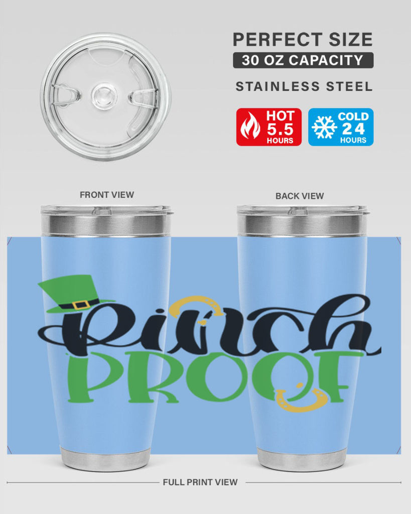 Pinch Proof Style 37#- St Patricks Day- Tumbler