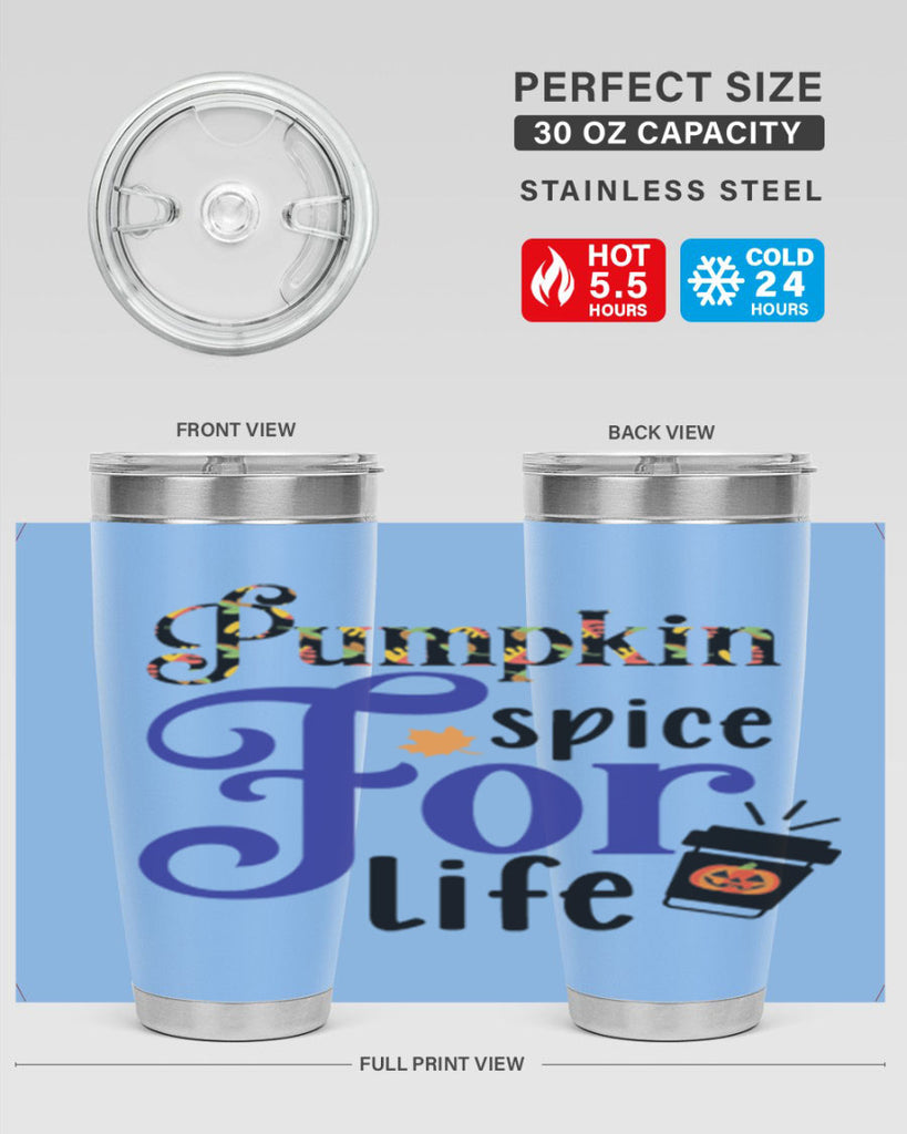 Pumpkinspiceforlife 566#- fall- Tumbler